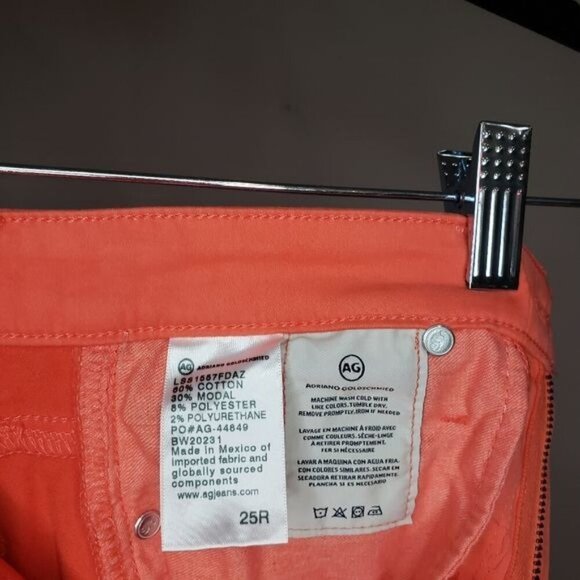 NWT AG Adriano Goldschmied | Mid Rise Cigarette Crop - Picture 13 of 15